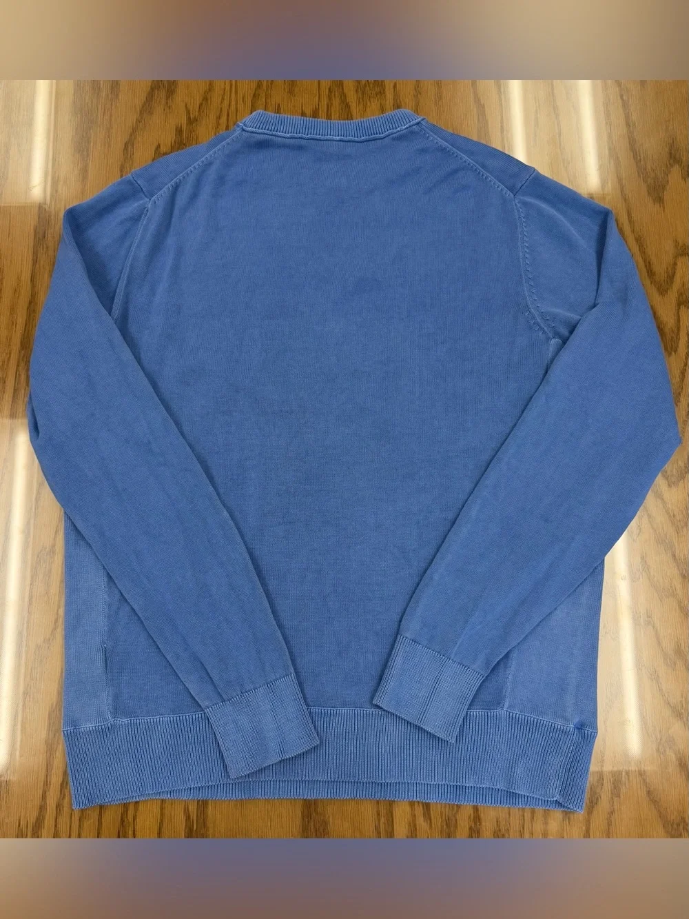 Lot Of 2 Vineyard Vines Lightweight Cotton Sweater Preppy Blue UNC S - 20 x 25